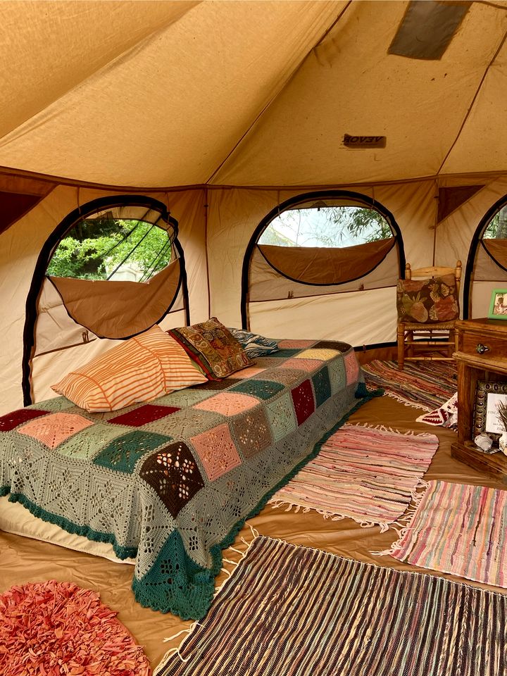Unique Bell Tent for a Glamping Adventure near Málaga, Spain
