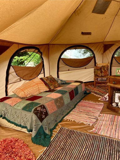 Bell Tents (Spain, Cartama, Andalusia)