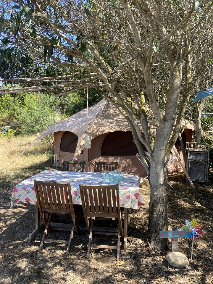 Unique Bell Tent for a Glamping Adventure near Málaga, Spain