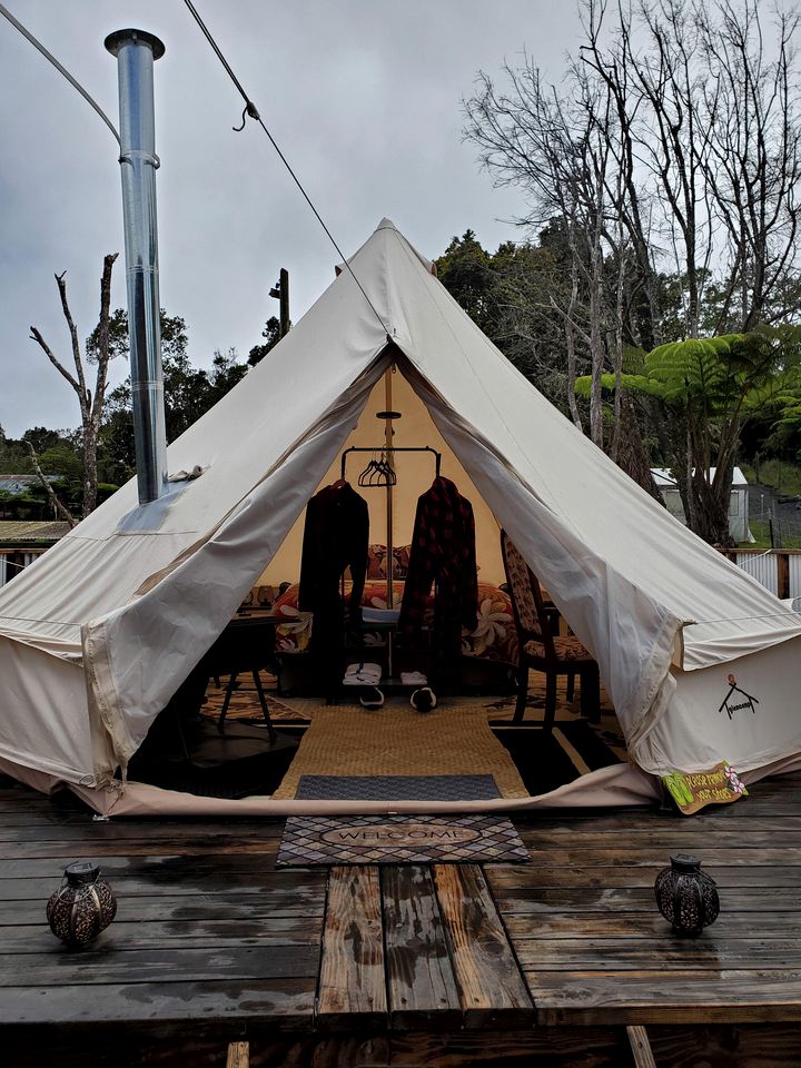 Rainforest Farm Glamping near Hawaii Volcanoes National Park for the Ultimate Outdoor Adventure