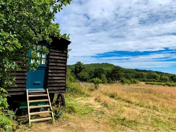 Secluded Hut Rental for a Unique Holiday near the South Downs National Park, UK