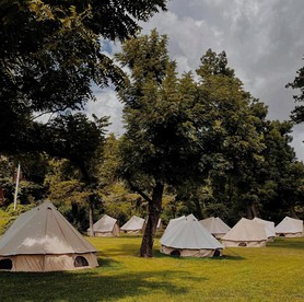 Luxury Bell Tents with Air-conditioning near Lake Texoma, Oklahoma photo 2