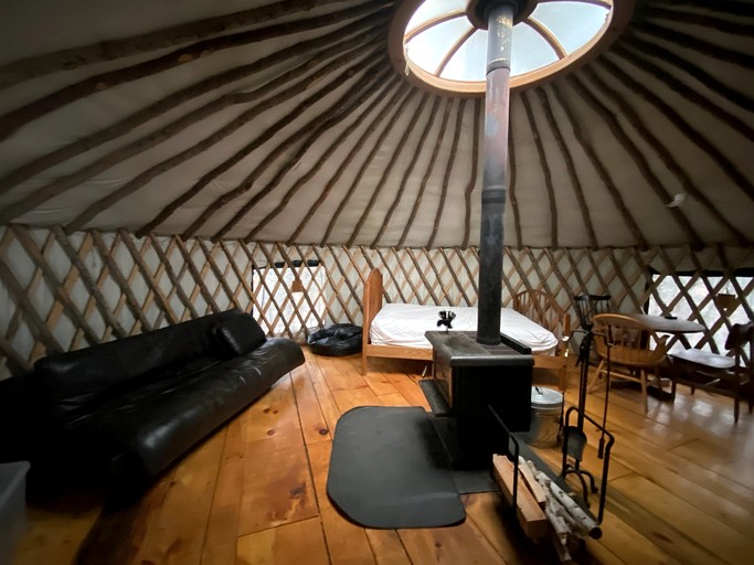 Yurts (United States of America, Chatham, New Hampshire)