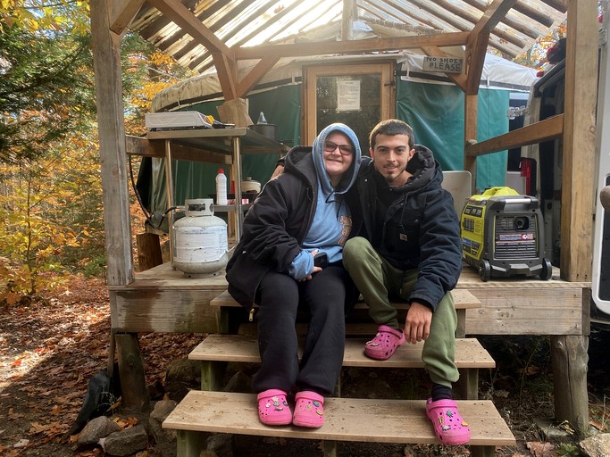 Yurts (United States of America, Chatham, New Hampshire)