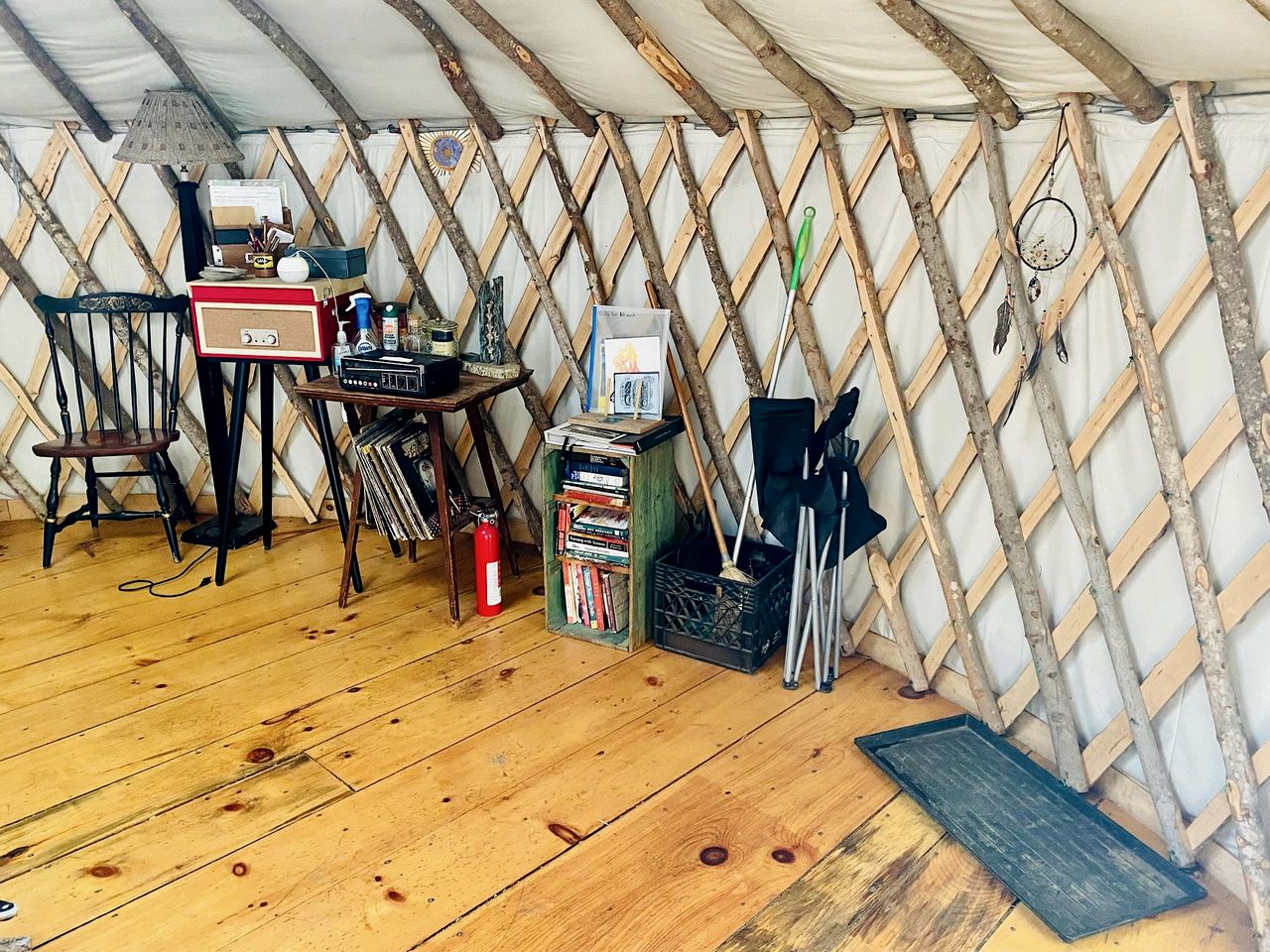 Cozy Yurt in the Peaceful Woods in Chatham, NH