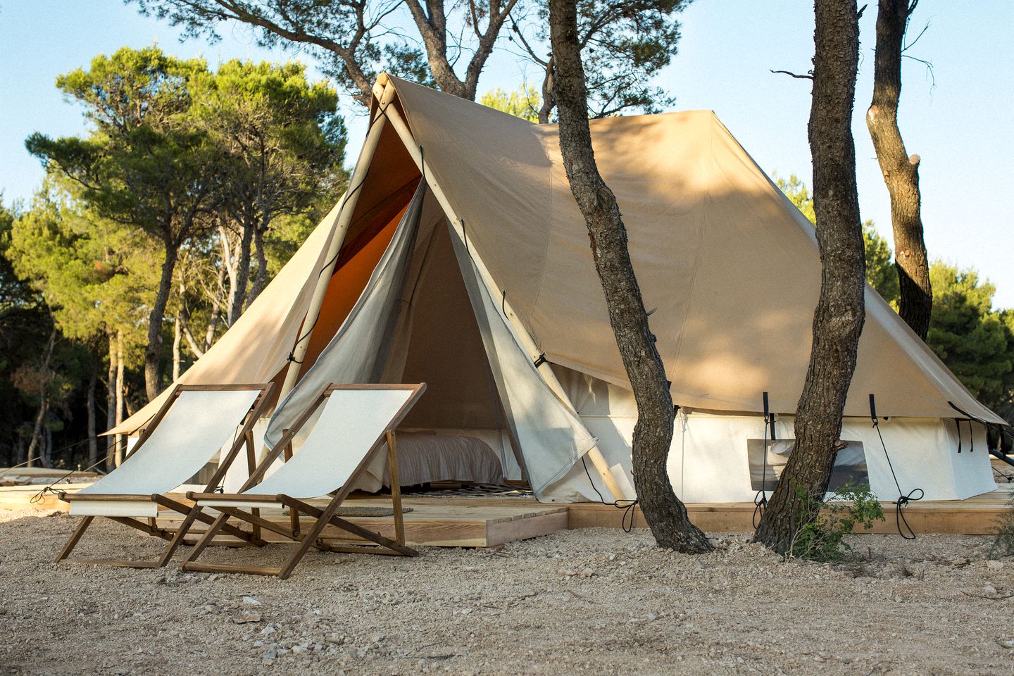 Gorgeous Luxury Safari Tent Rental in Šibenik, Croatia