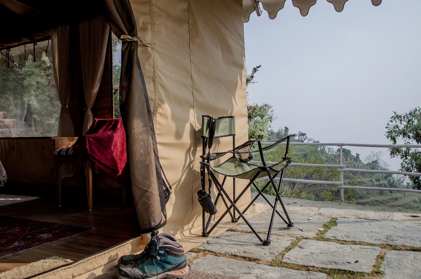 All-Inclusive Safari Tent Nestled in a Jungle near Bhimtal, India