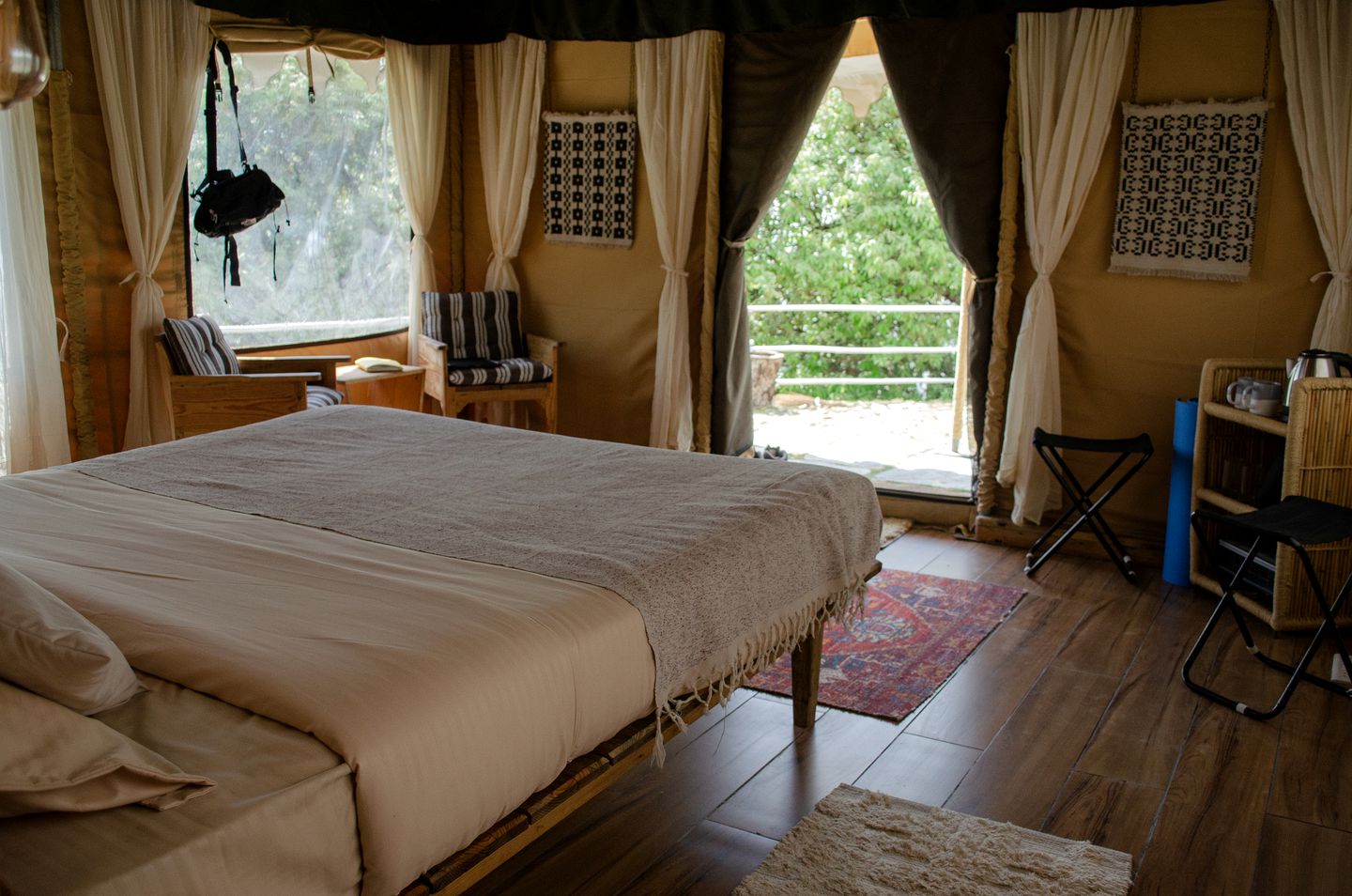 All-Inclusive Safari Tent Nestled in a Jungle near Bhimtal, India