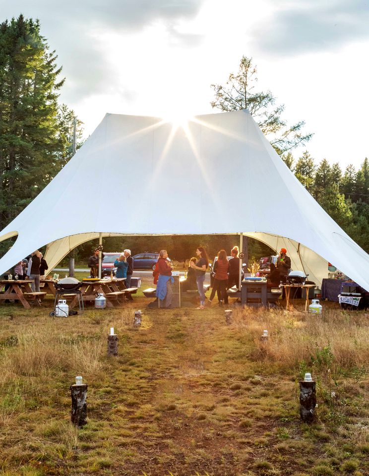 Luxury Glamping Tent near Amqui Ideal for a Romantic Getaway in Quebec