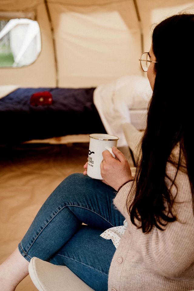 Luxury Glamping Tent near Amqui Ideal for a Romantic Getaway in Quebec