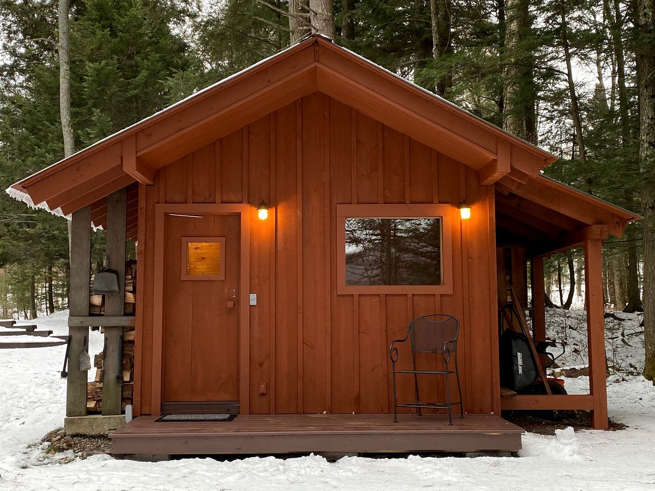 Cabin on Charley Lake Wells, New York Adirondack Lake Cabin