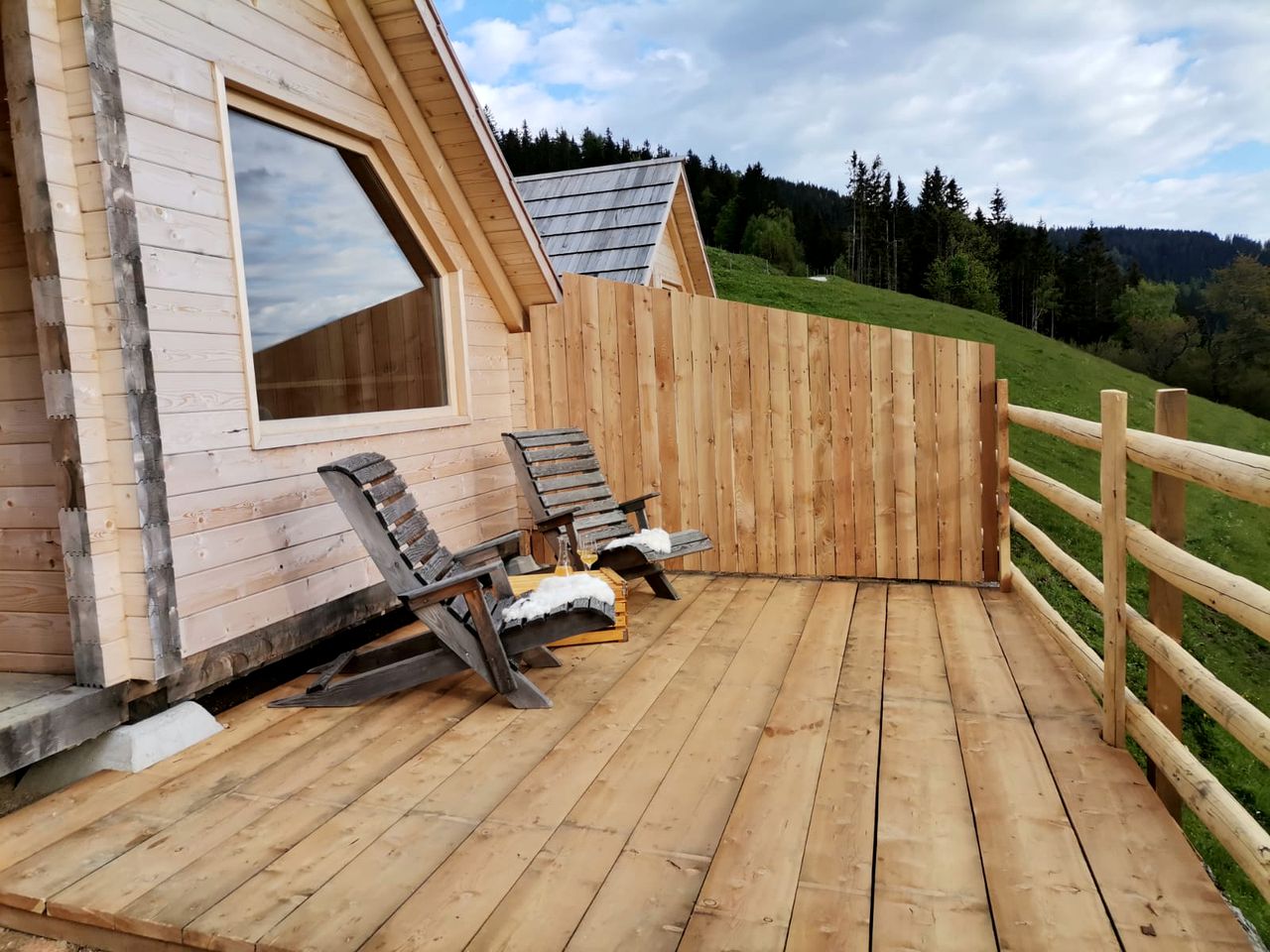 Scenic Glamping Huts with Mountain Views near Ljubno ob Savinji, Slovenia