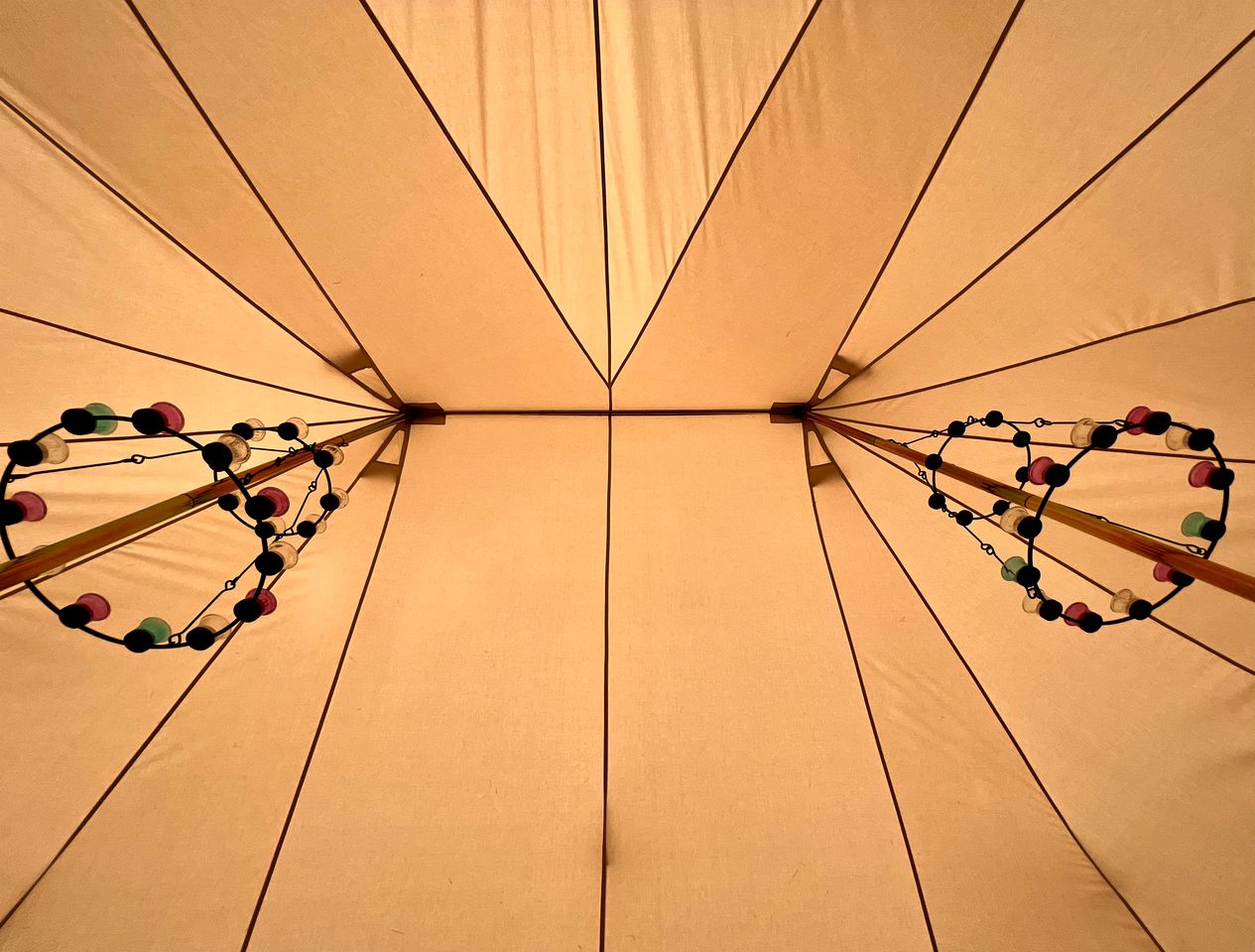 Luxury Bell Tents Nestled in the Blackdown Hills of East Devon for a Romantic Getaway
