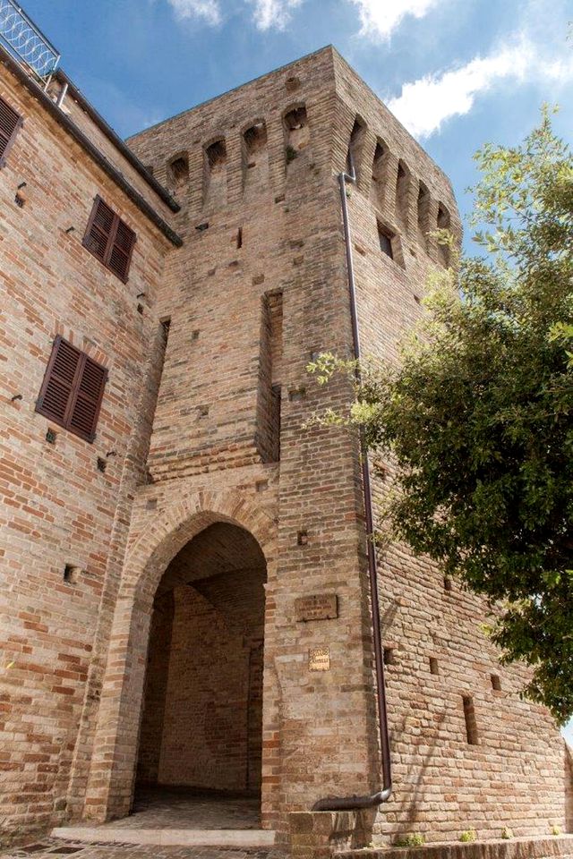 Magical Holiday Stay in a Medieval Italian Tower near Marche and Ancona