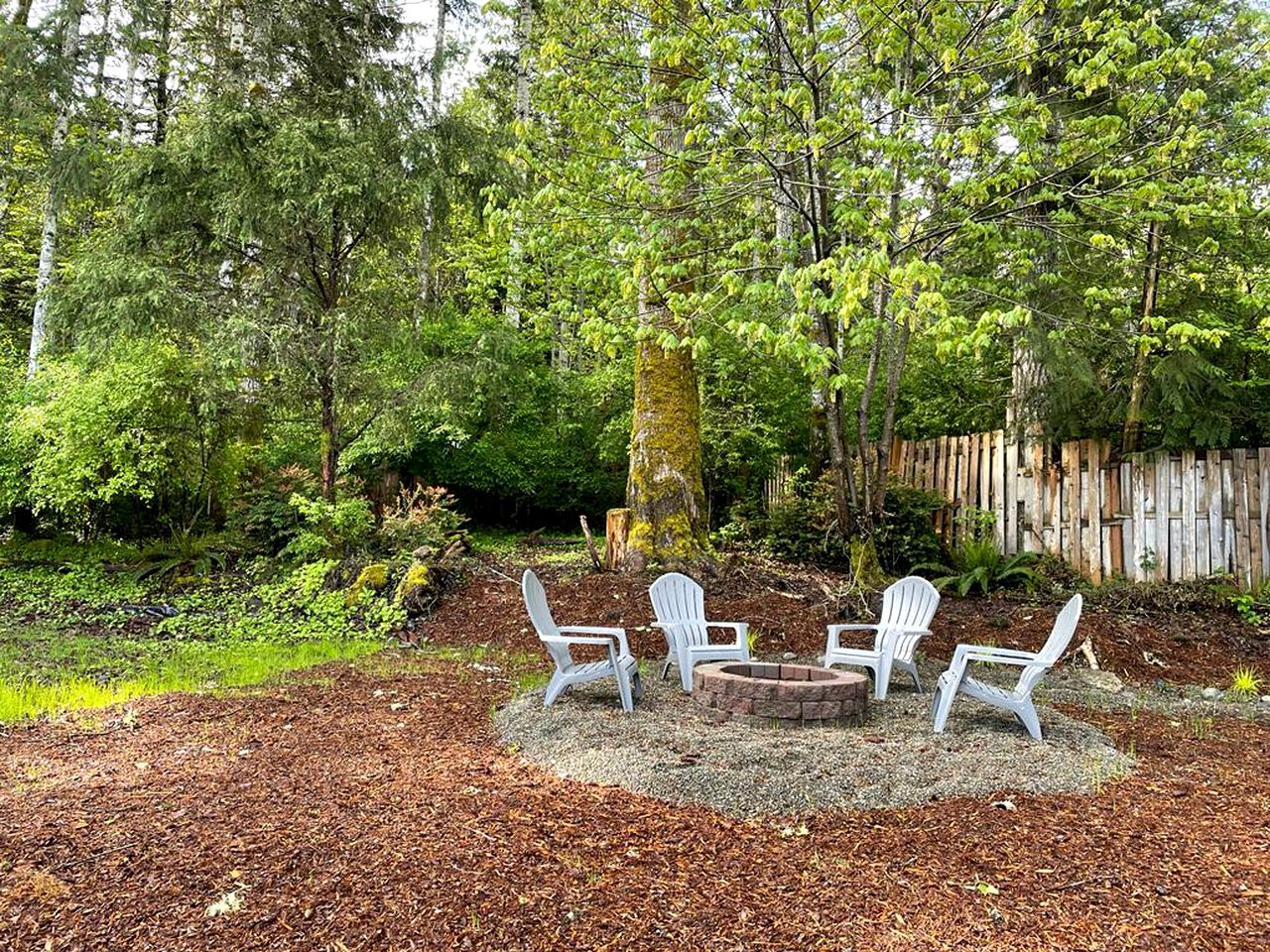 Olympic National Forest Rental for Family Friendly Glamping in Union, Washington