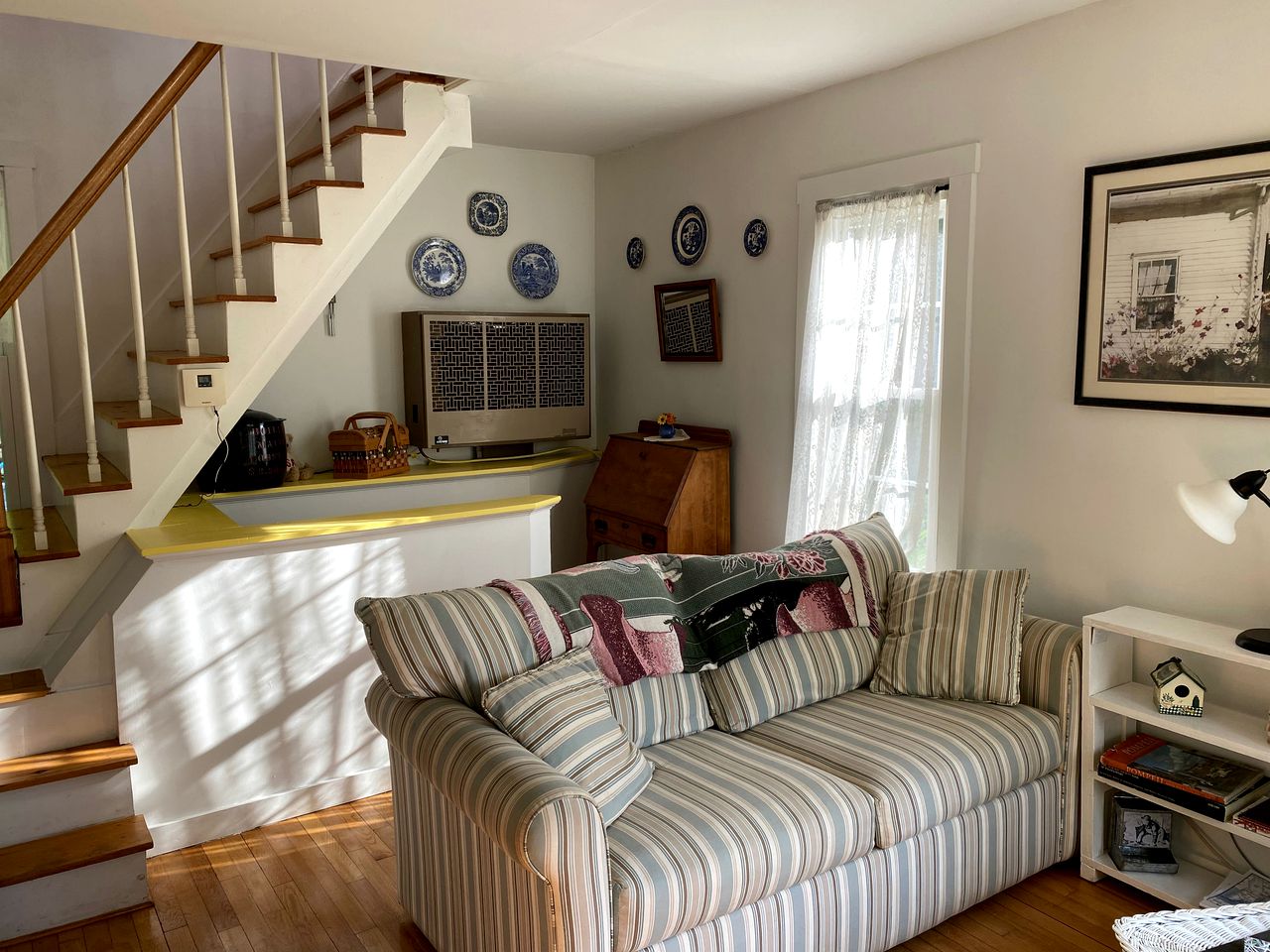 Tiny Victorian Era House for Maine Glamping near Monroe Falls