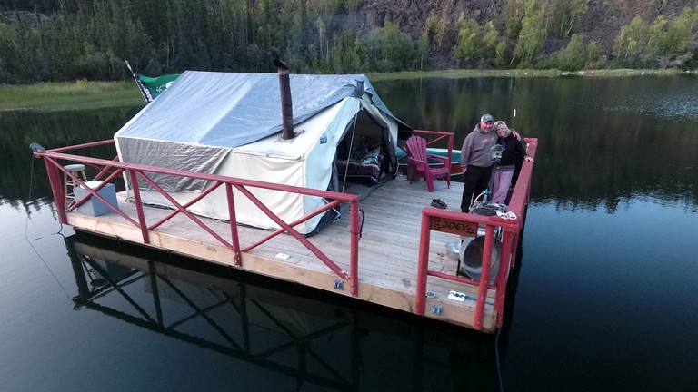 Floating Homes (Canada, Yellowknife, Northwest Territories)