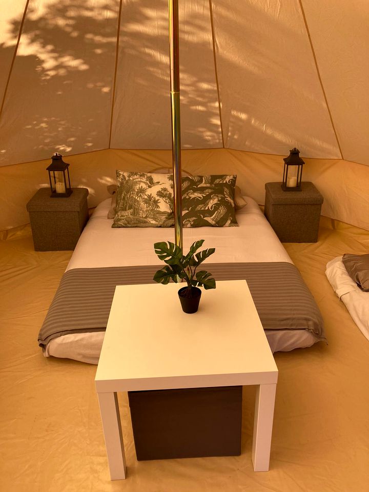 Family and Pet Friendly Glamping in a Bell Tent near Seixal, Lisbon