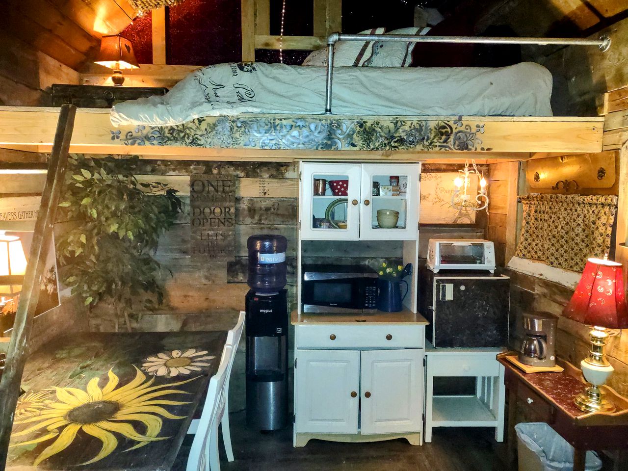 Bohemian Forest Glamping in a Tiny House near Boise, Idaho