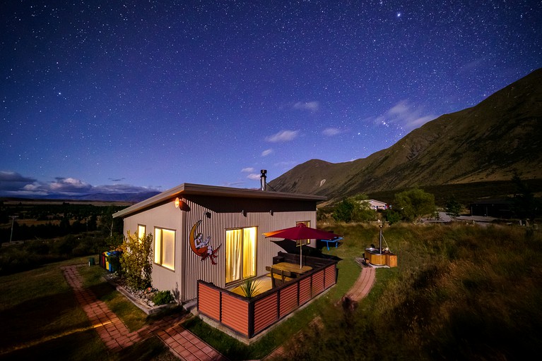 Glamping Vacation at this Eco-Friendly Cottage in South Island, New Zealand