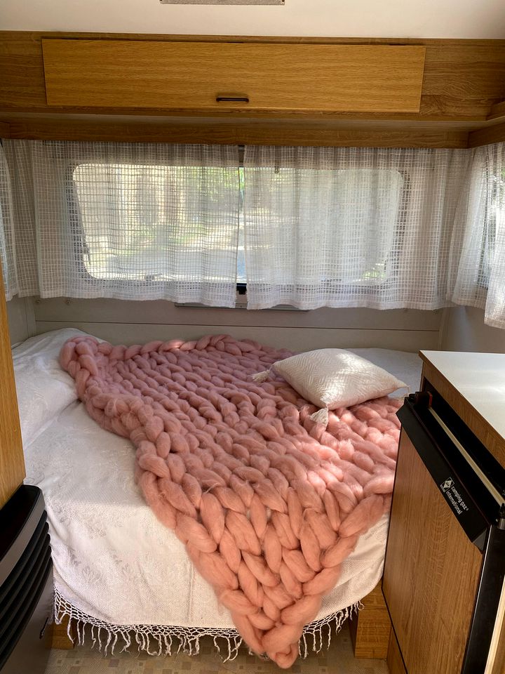 Pet-Friendly, Vintage Glamping Caravan on a Farm near Arezzo, Italy