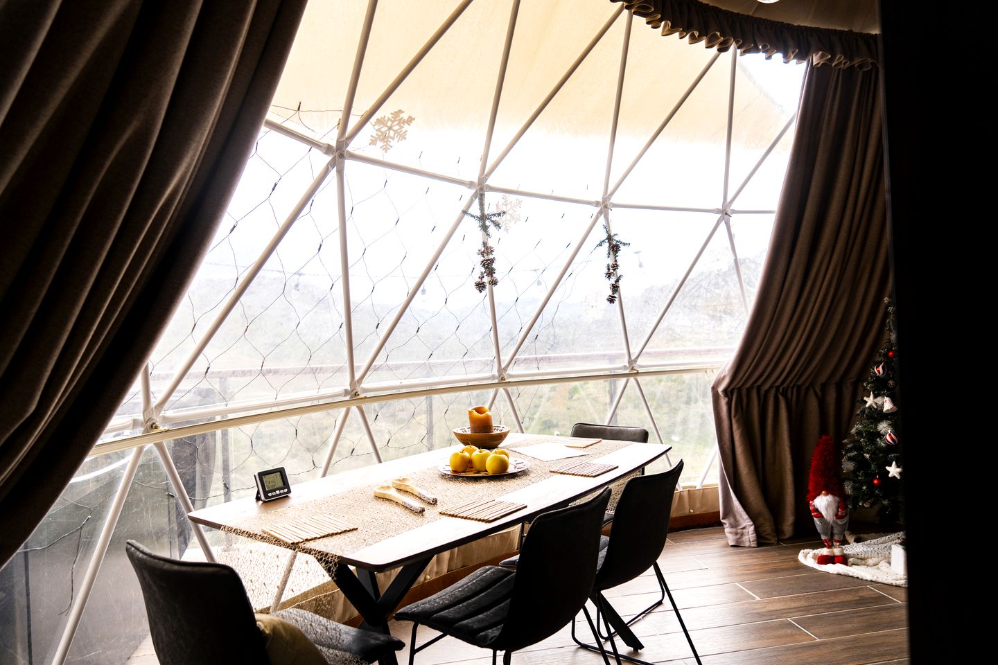 Cozy Dome Glamping Site with Private Hot Tub in Limassol, Cyprus