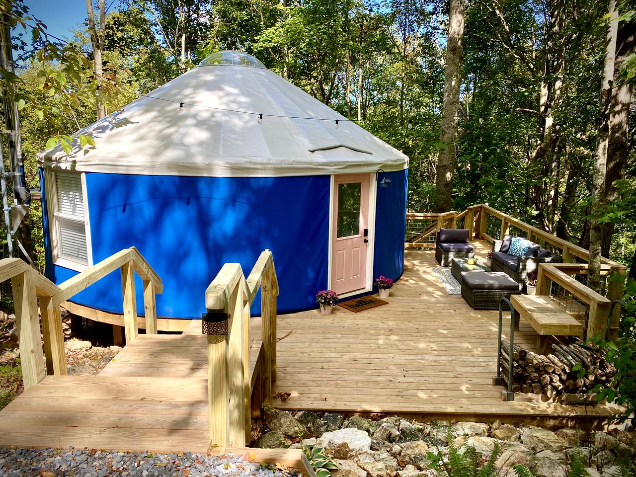 Yurt at Haven on Homestead, Yurts, Floyd, United States of America