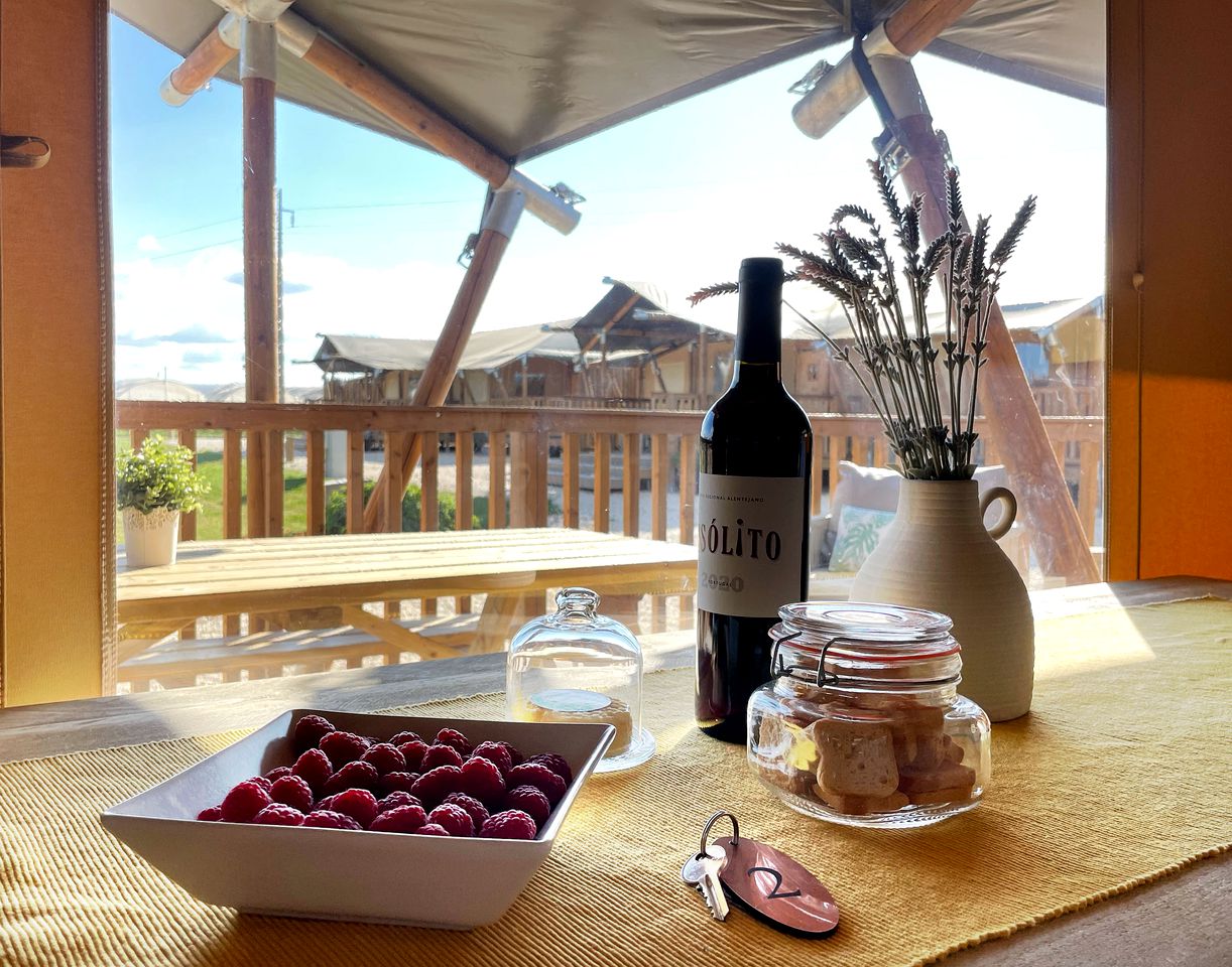 Stylish Luxurious Safari Tent with BBQ and Pool Surrounded by Nature for an Incredible Glamping Experience in Zambujeira do Mar, Portugal