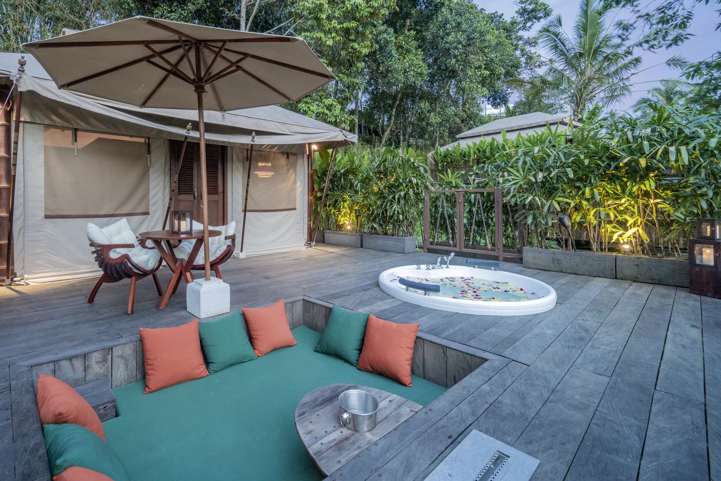 Romantic Jungle Glamping in Bali, Ideal for a Couples Getaway