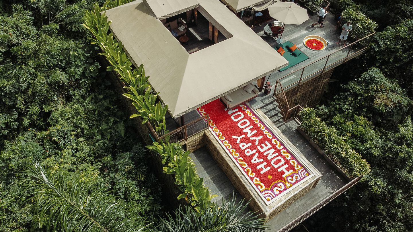 Romantic Jungle Glamping in Bali, Ideal for a Couples Getaway