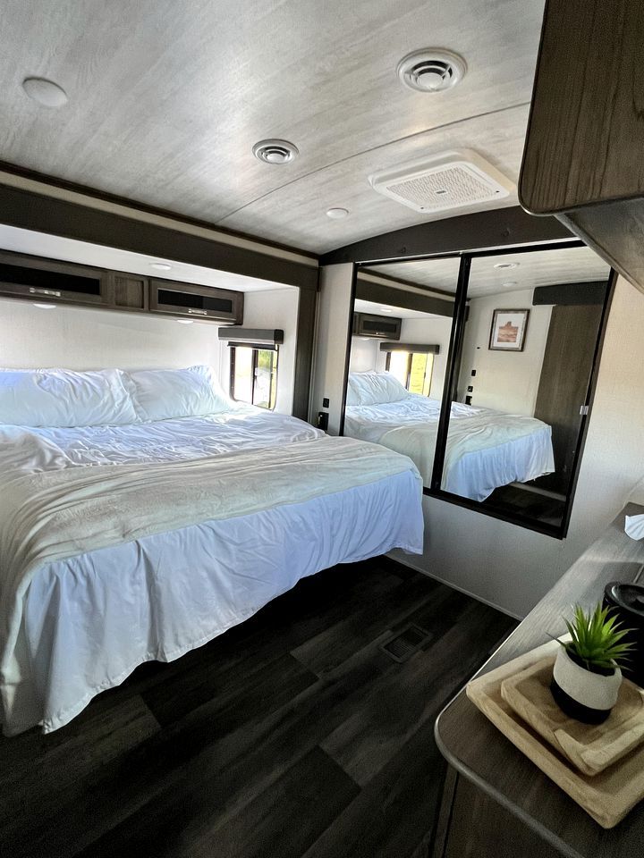 Glamping in the Arizona Desert in this Cozy Airstream for Four