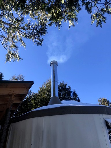 Yurts (Canada, Tehkummah, Ontario)