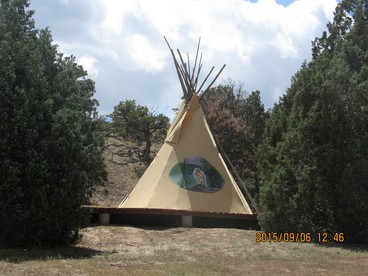Pet Friendly Mountain Tipi for Glamping in Salida, Colorado photo 2