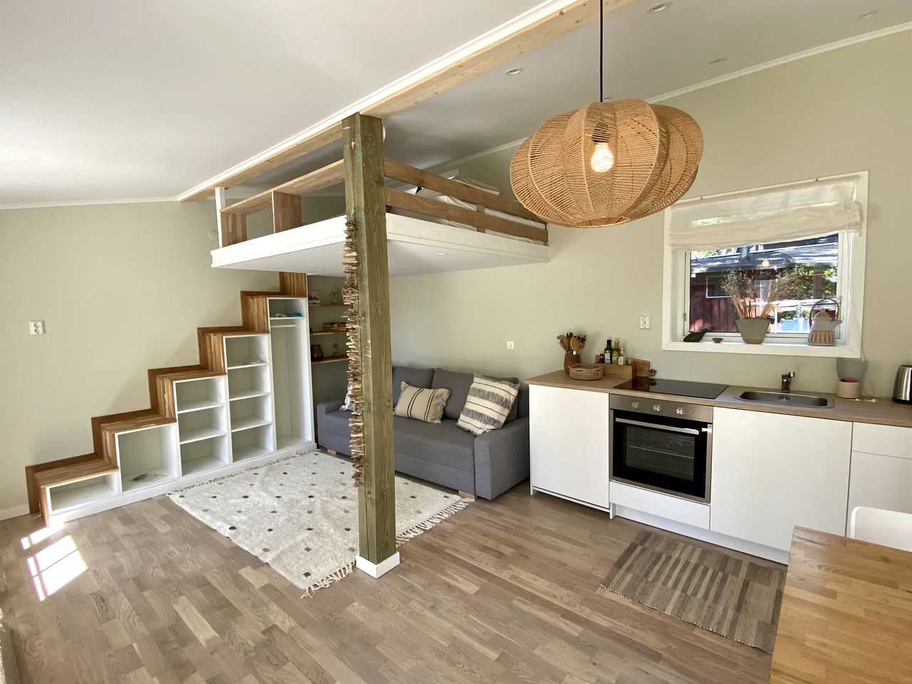 Magical Lakefront Cabin with Modern Interior and Beautiful Views in Sweden