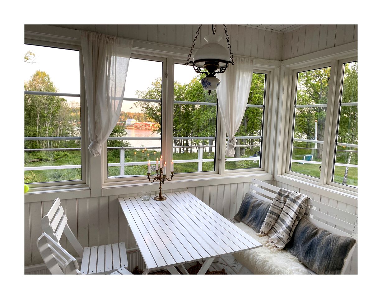 Magical Lakefront Cabin with Modern Interior and Beautiful Views in Sweden