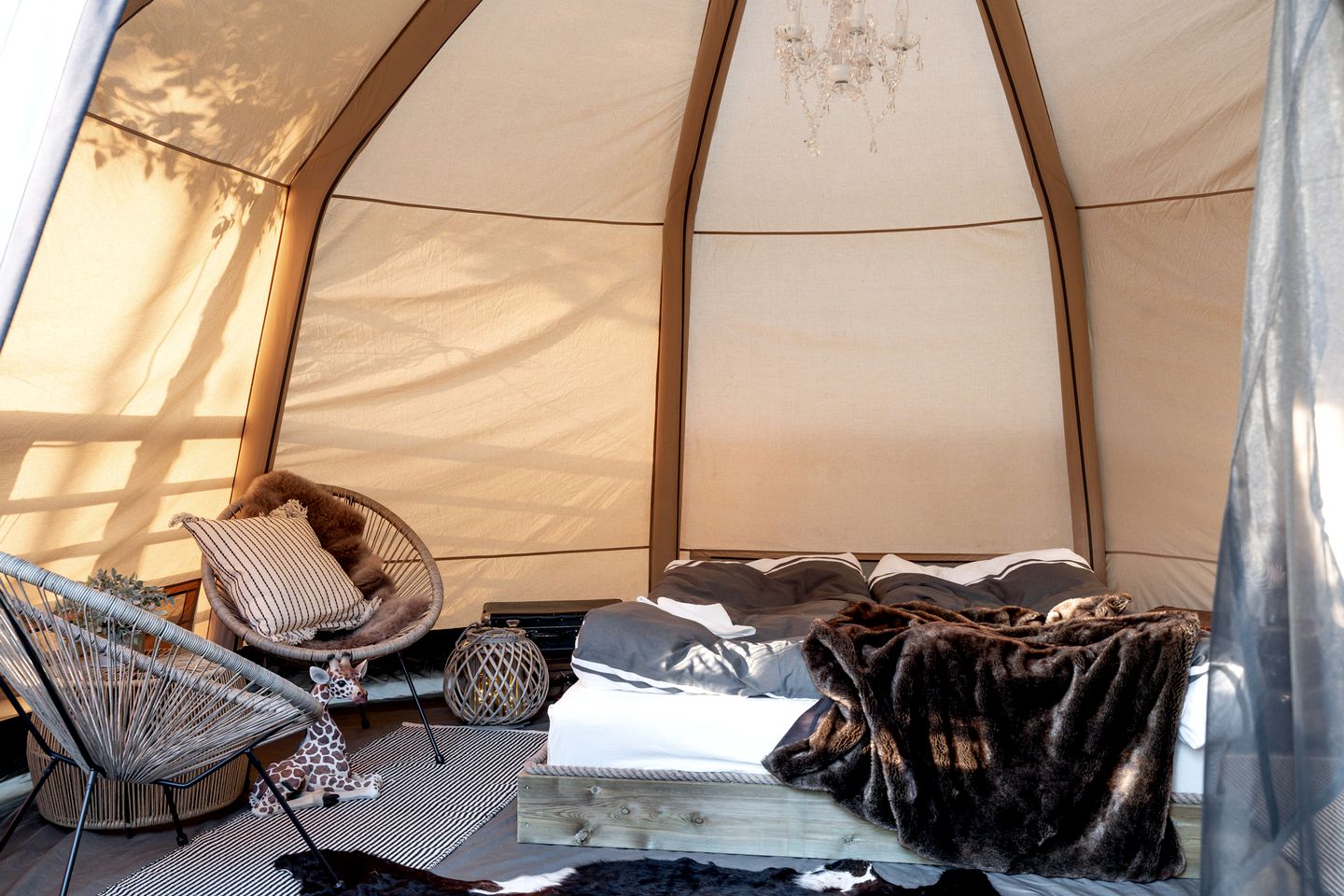 Go Glamping with Baby Goats at this Dreamy Yurt in Sweden