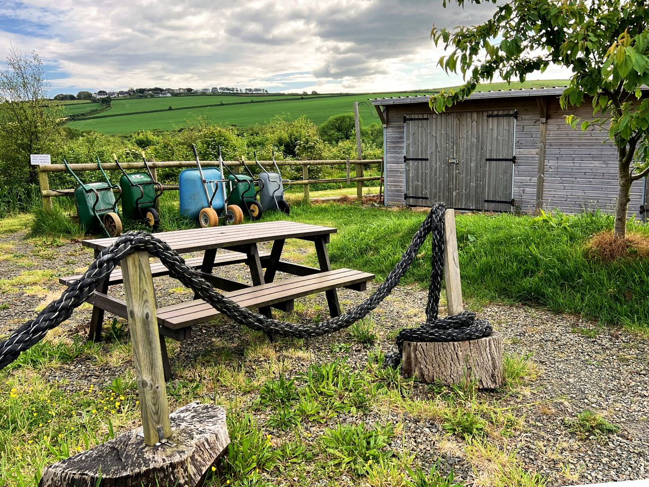 Spherical Eco-Dome in Pembrokeshire Coast National Park, Wales, UK