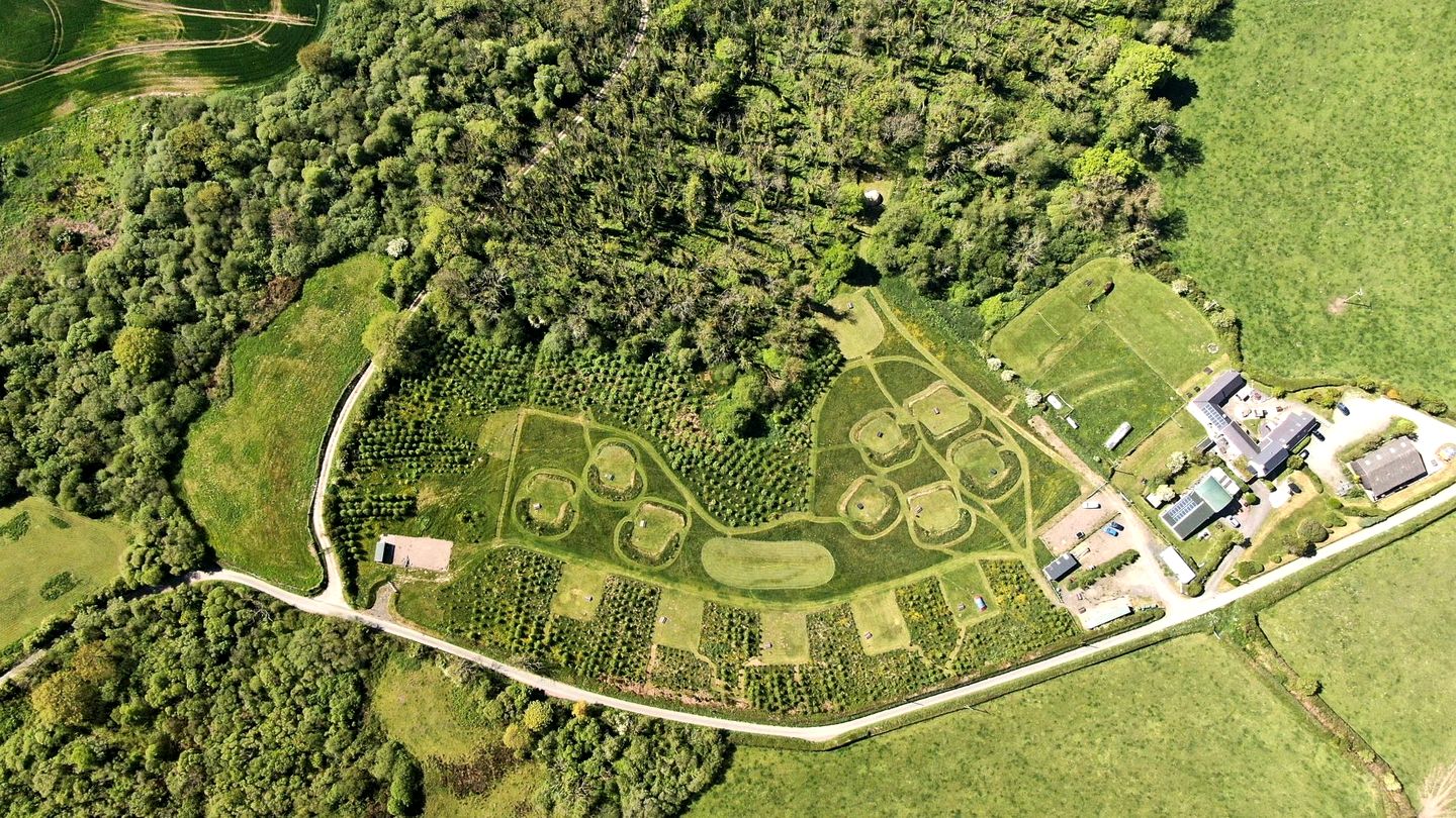 Spherical Eco-Dome in Pembrokeshire Coast National Park, Wales, UK