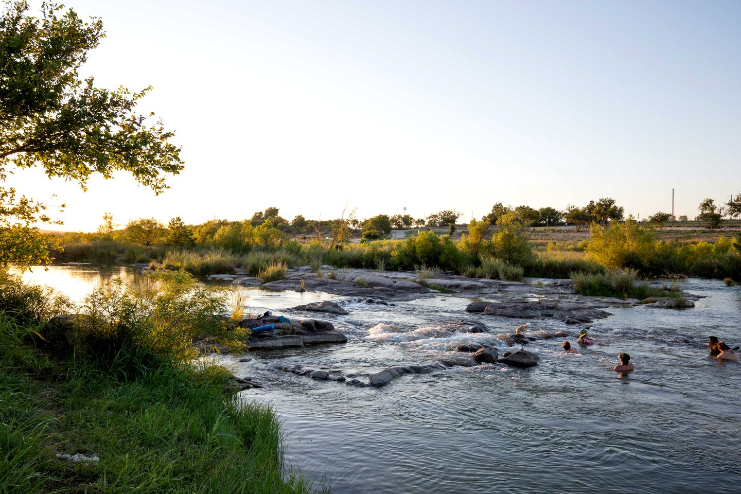 Glamping in Texas Hill Country at this Cozy Riverside Cabin in Castell, Texas