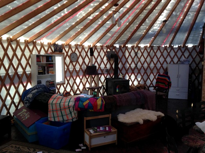 Yurts (Canada, Golden, British Columbia)