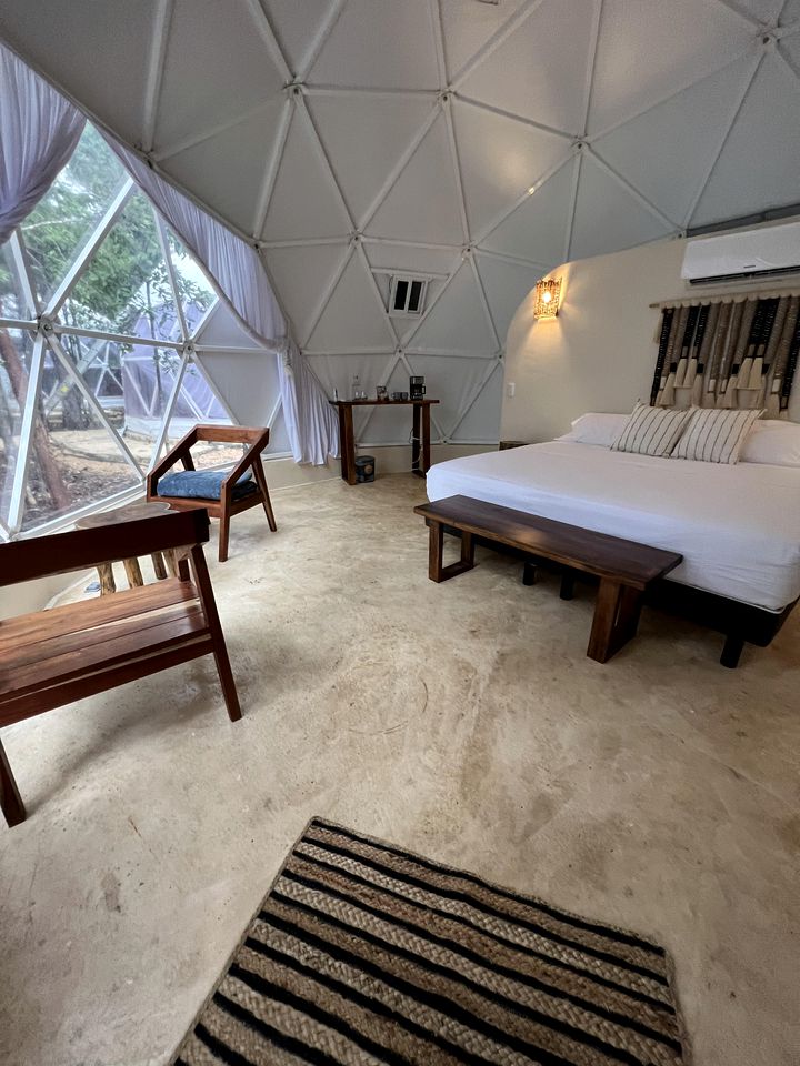 Sweet Romantic Domes with Outdoor Shower and Pool in Mexico