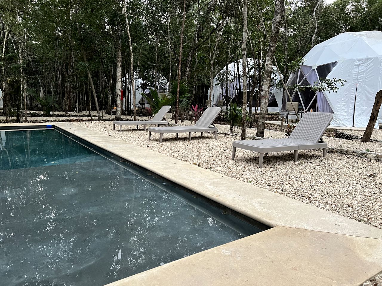 Sweet Romantic Domes with Outdoor Shower and Pool in Mexico