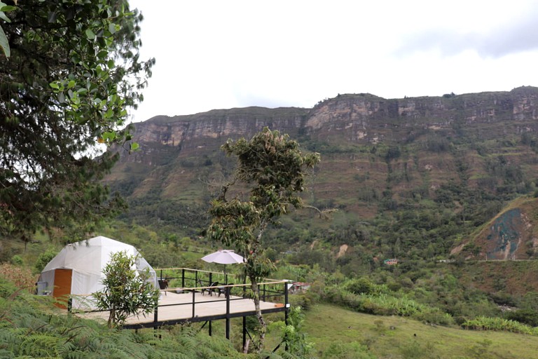 Beautiful Dome Glamping Destination With Spectacular Views of the Mountains in Machetá, Colombia