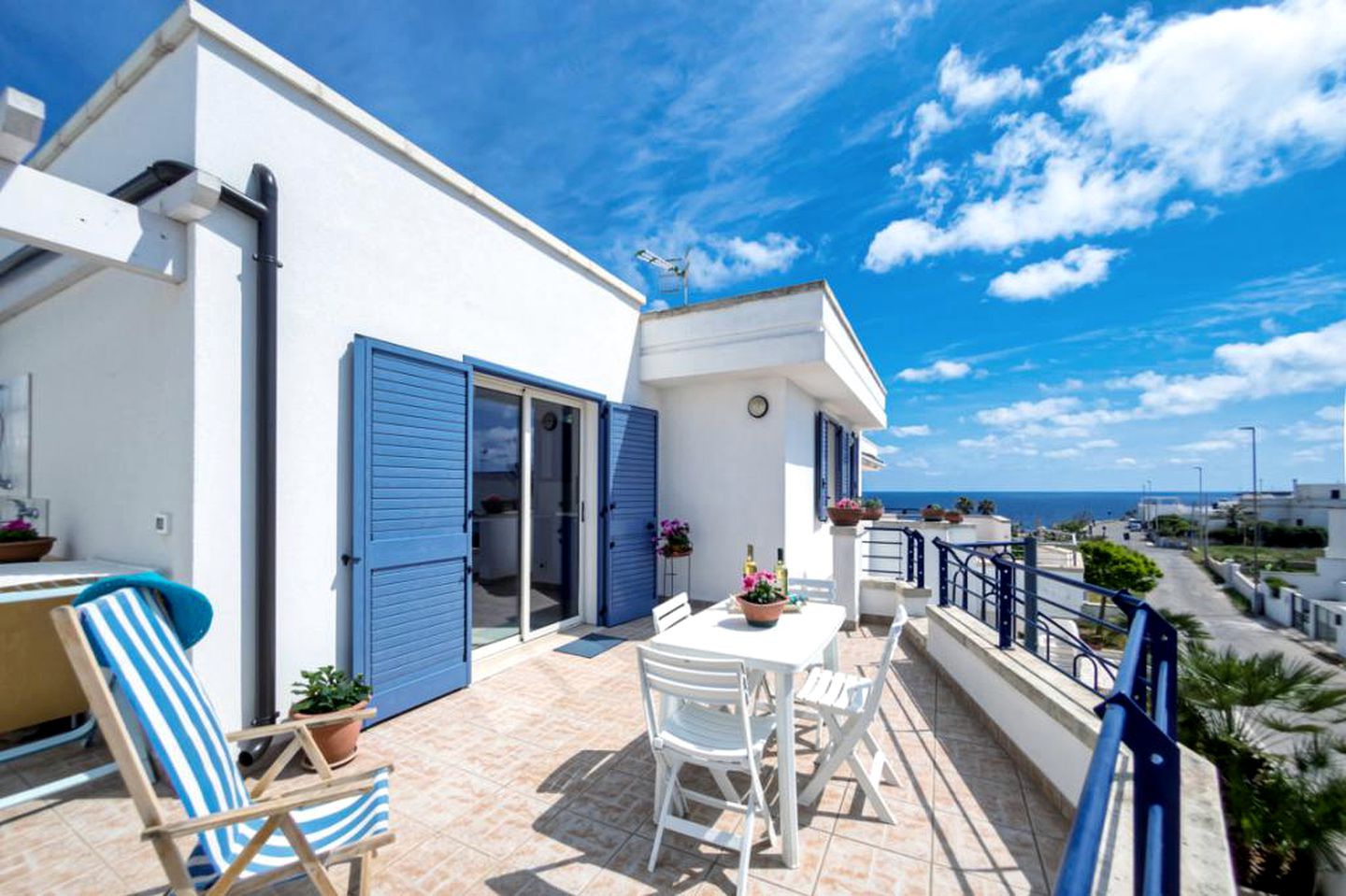 Delizioso attico vista mare