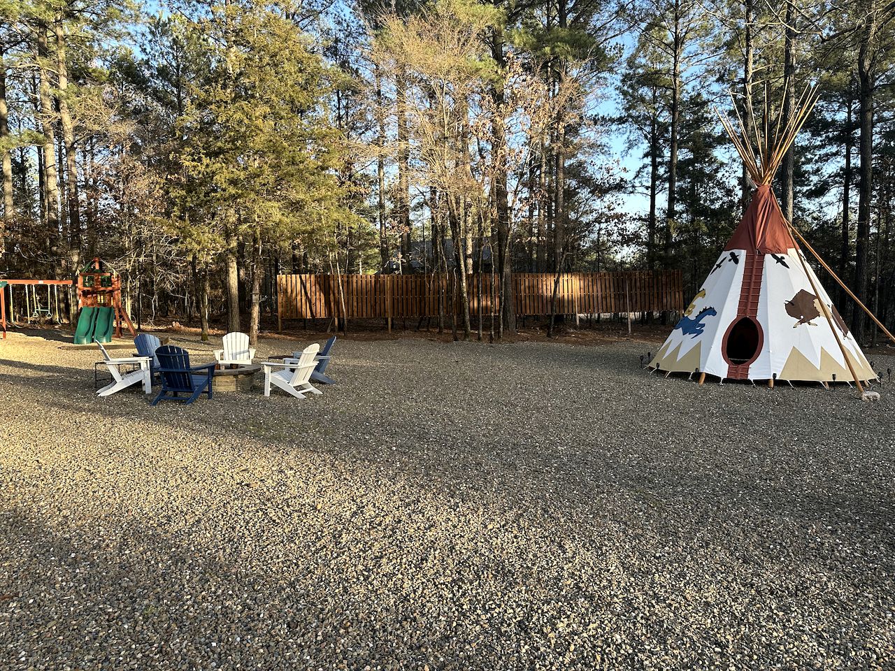 Amazing Tipi Rental with Pond and Fire Pit Access in Broken Bow