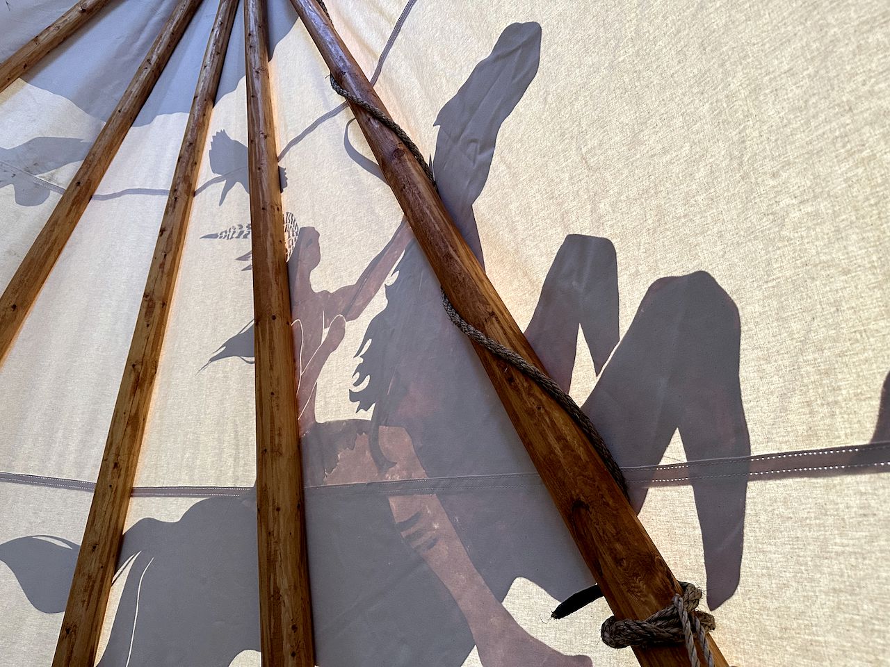 Amazing Tipi Rental with Pond and Fire Pit Access in Broken Bow