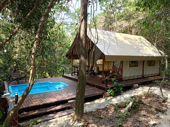 Amazing Safari Tent Nestled Among Nature with Outdoor Pool in Malaysia