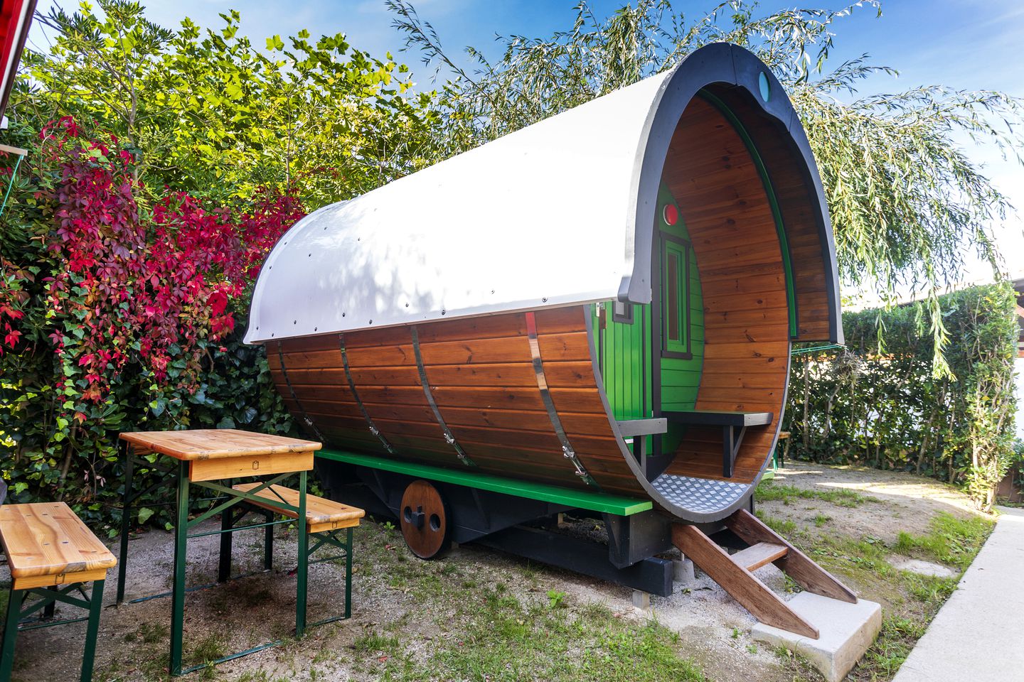 Cool Caravan Glamping Vacation in Lugo, Galicia, Spain