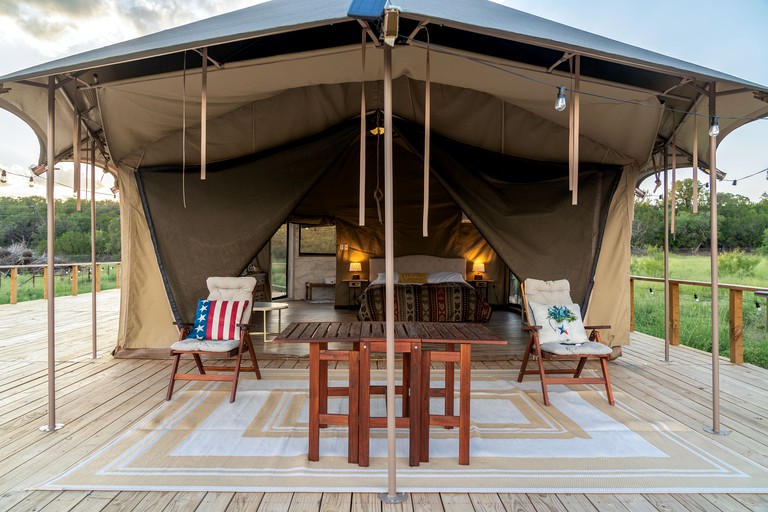 Safari Tents (United States of America, Burnet, Texas)