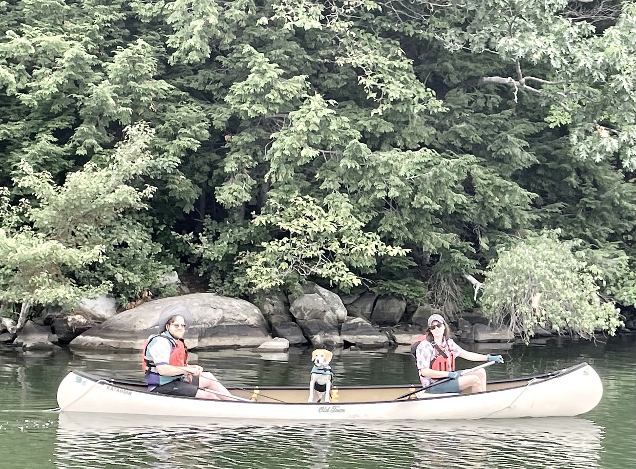 Secluded Cabin Located on a Private Island with Stunning Views of Lake Annabessacook in Monmouth, Maine